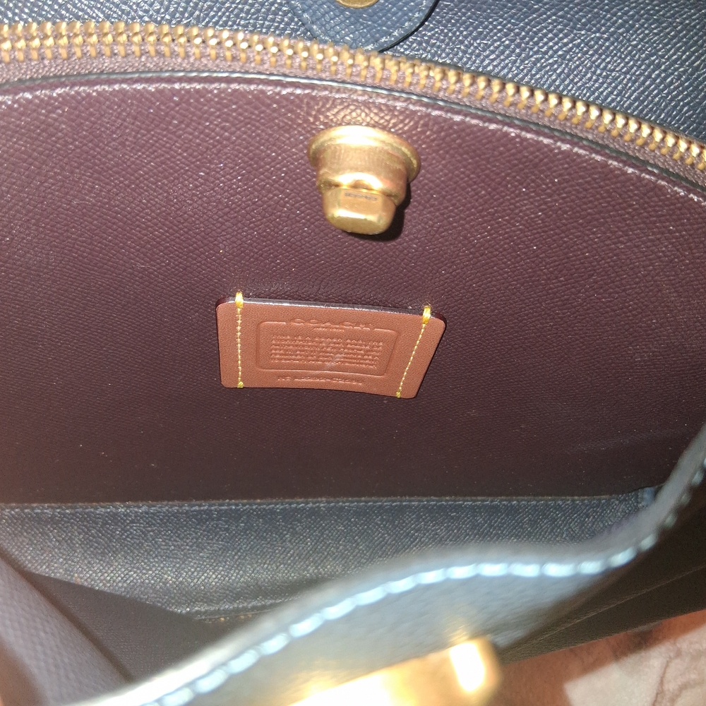 Coach Blue Crossbody Bag - Picture 4 of 10
